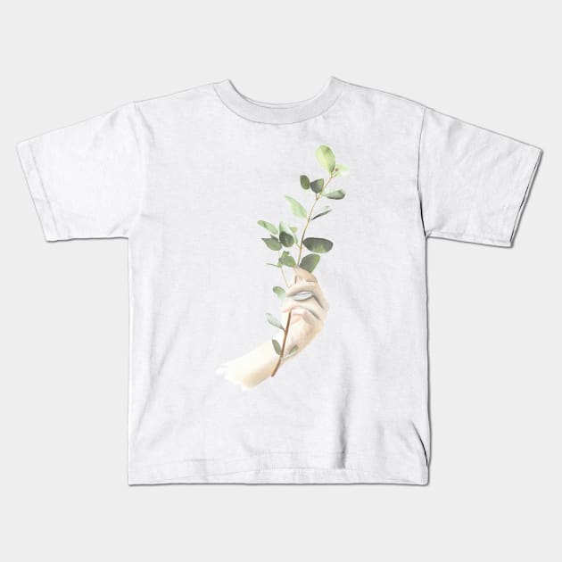 Eucalyptus Kids T-Shirt by RosanneCreates